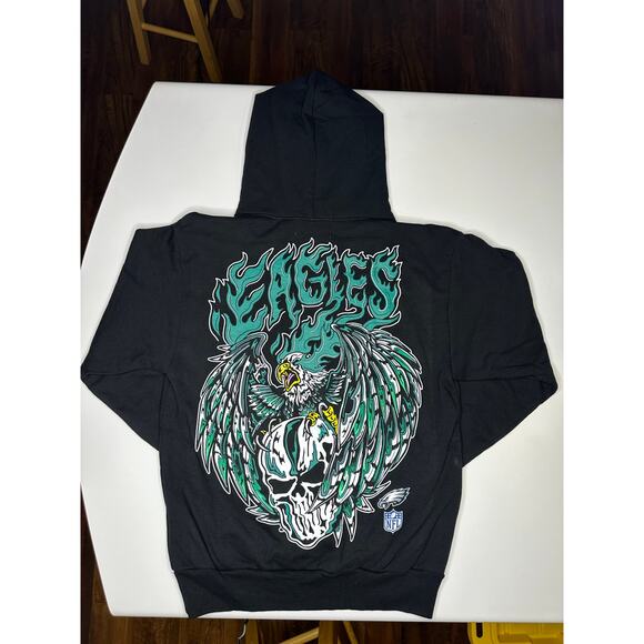 Warren Lotas X NFL Philadelphia Eagles Hoodie “Black” Size M